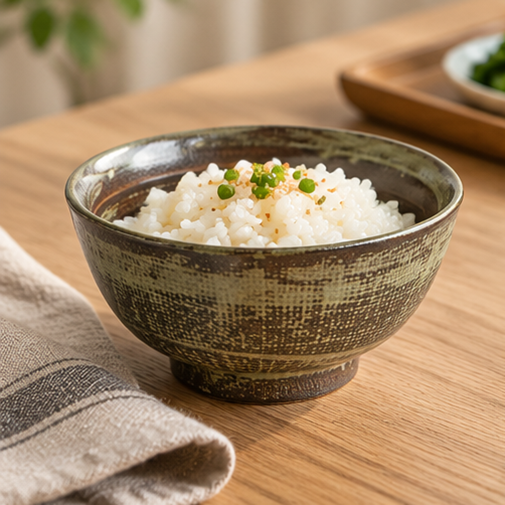 Rustic Reactive Glaze Ceramic Bowl – 280 ml